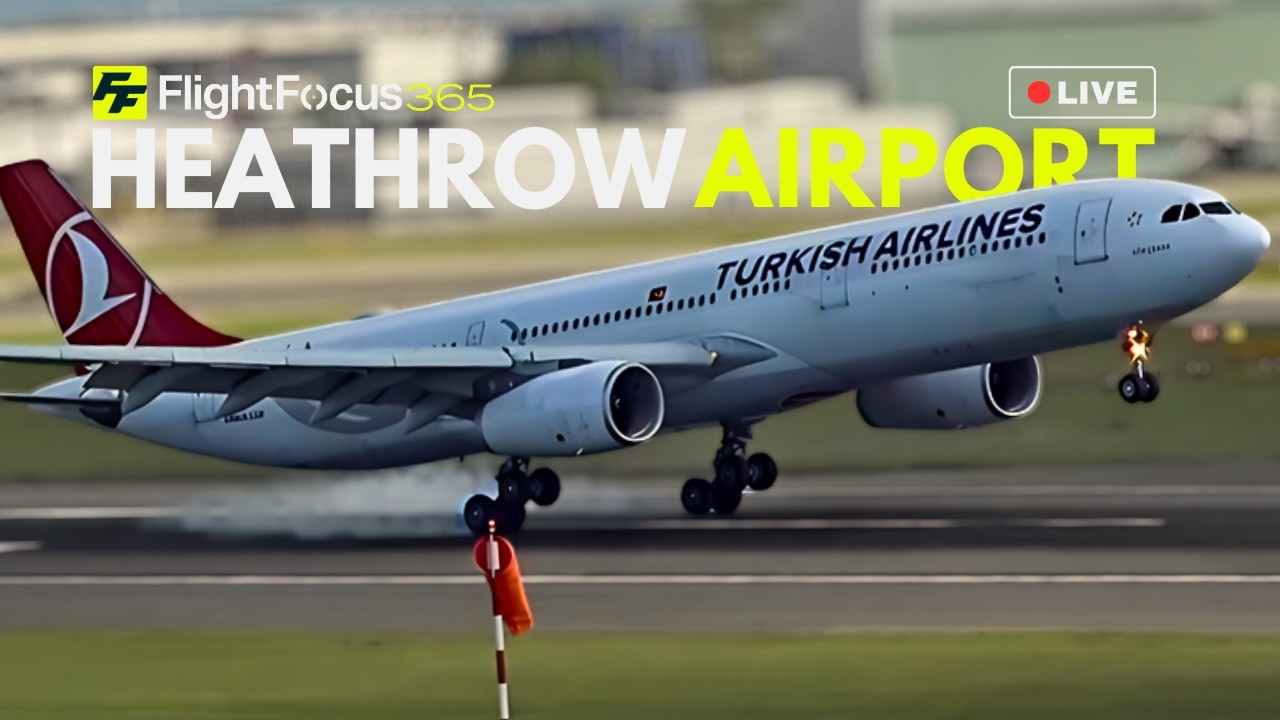Heathrow Airport Live - Friday 15th May 2026