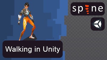 Spine 2D: Tracer(Overwatch) #9: Integrating into Unity | Walking | Ground Constraints