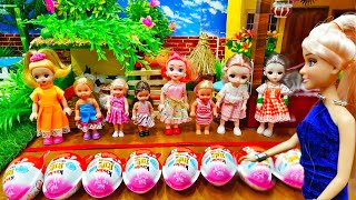 My Little Pari Part-103 || KINDER JOY Game খেলে কে কি সারপ্রাইজ গিফ্ট পেলো? || পুতুলের গল্প screenshot 5