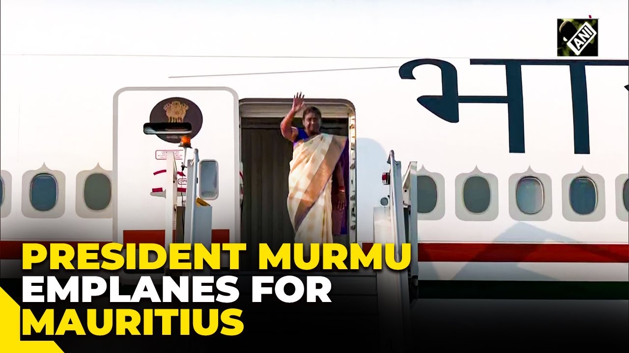 President Droupadi Murmu embarks on a three-day State visit to Mauritius