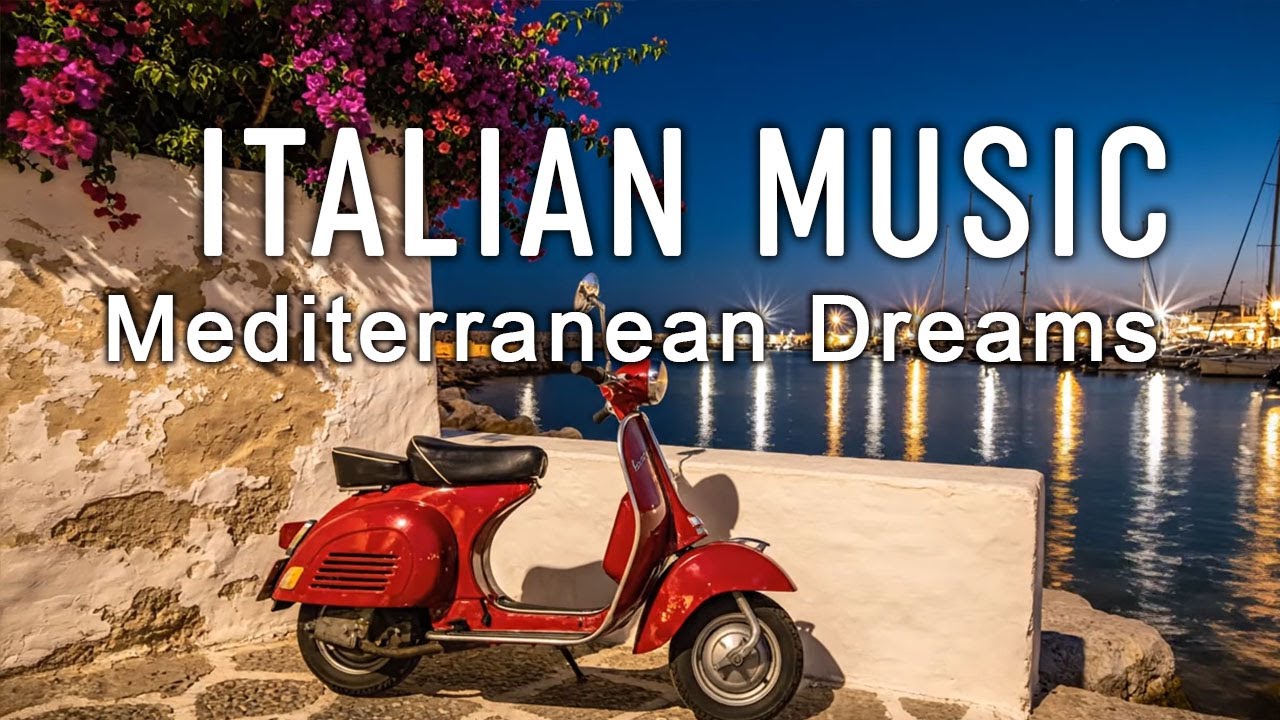 🎶 Italian Vibes & Mediterranean Music 🎶 2+ Hours Scenic Amalfi Coast & Lake Como Relaxation 4K