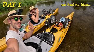 Crossing Europe with a kayak | We Started Smiling. Then Reality Hit.
