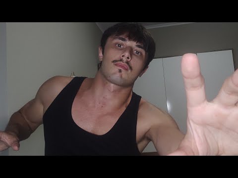 ASMR Gym Bro Reiki Energy Cleansing | Plucking &Visual Tingles