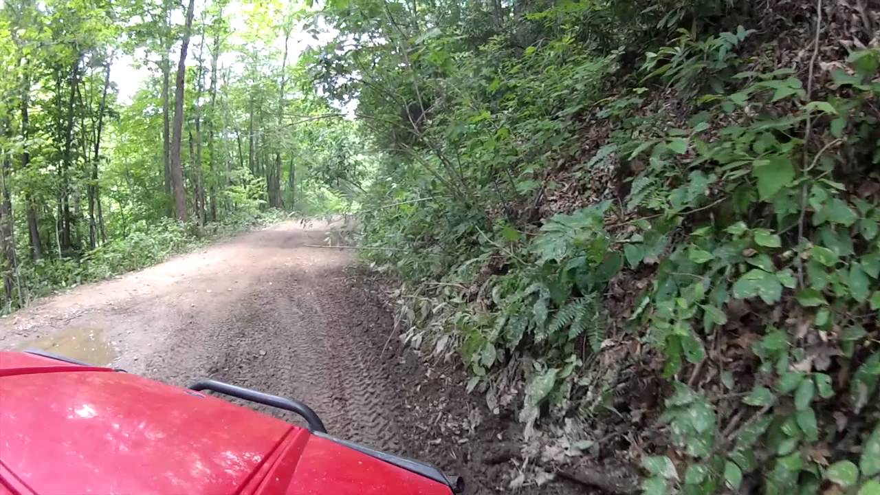 Hatfield McCoy on the Pinnacle trails system Ashland Resort to Mullens