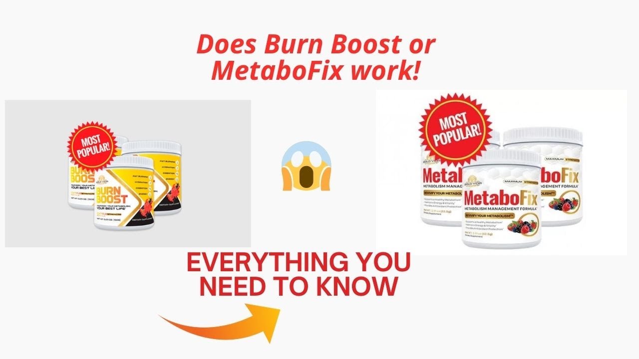 Burn Boost or MetaboFix, ⚠️  What is it? Does it work?
