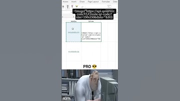 How to Generate QR Codes in Excel #shorts