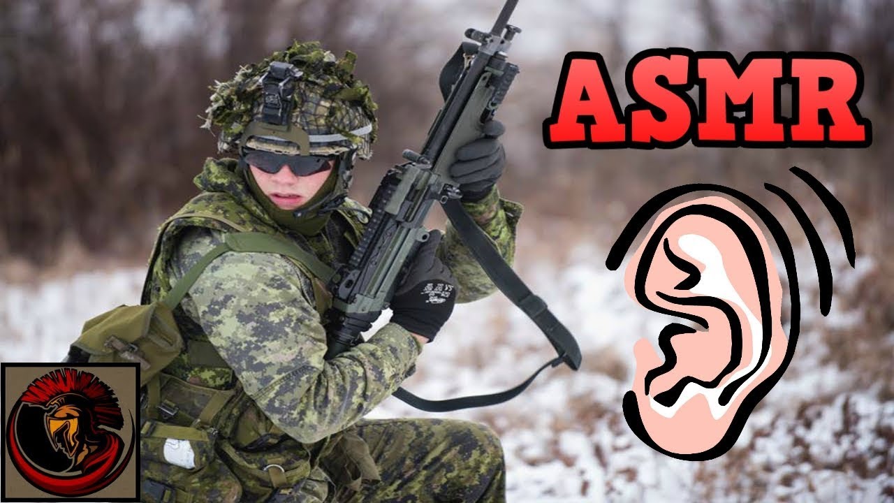 Canadian Army ASMR | BATTLE SOUNDS!! 💥🔊