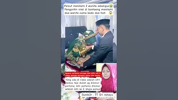 PENGANTIN PRIA BEGITU BAHAGIA MENIKAHI SANG KEKA_SIH #pernikahan #wedding #videoviral