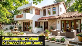 The Perfect Blend: Contemporary Wood & Stucco Dream Home (1200-2200 Sq ft) The Perfect Blend: Contemporary Wood & Stucco Dream Home (1200-2200 Sq ft)