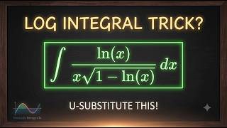 Integral of ln(x)/(x sqrt(1-ln(x))) Explained Step-by-Step | Smooth Integrals