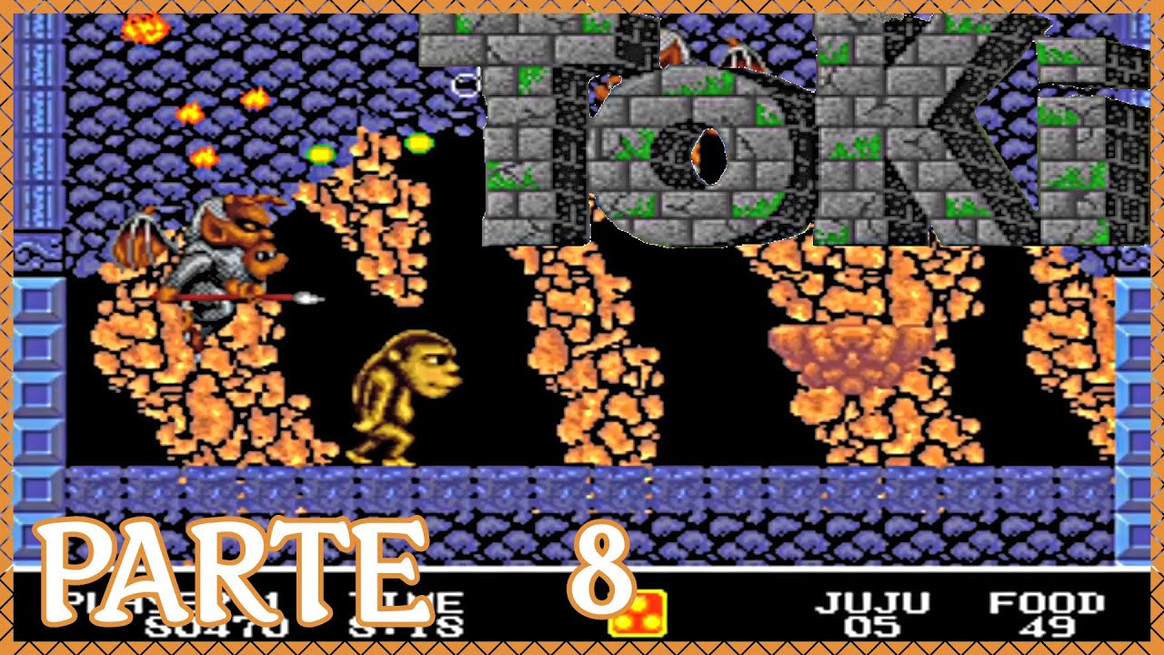 🐵 Toki 🧔🏻 ''Going Ape Spit'' / Parte 8 / SEGA / Gameplay