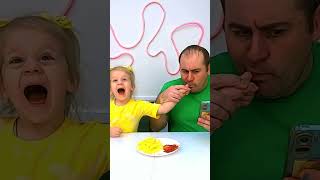 Dad Bites Babys Finger