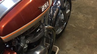Preparing for NEC Classic Motor Show - BSA Owners Club Stand