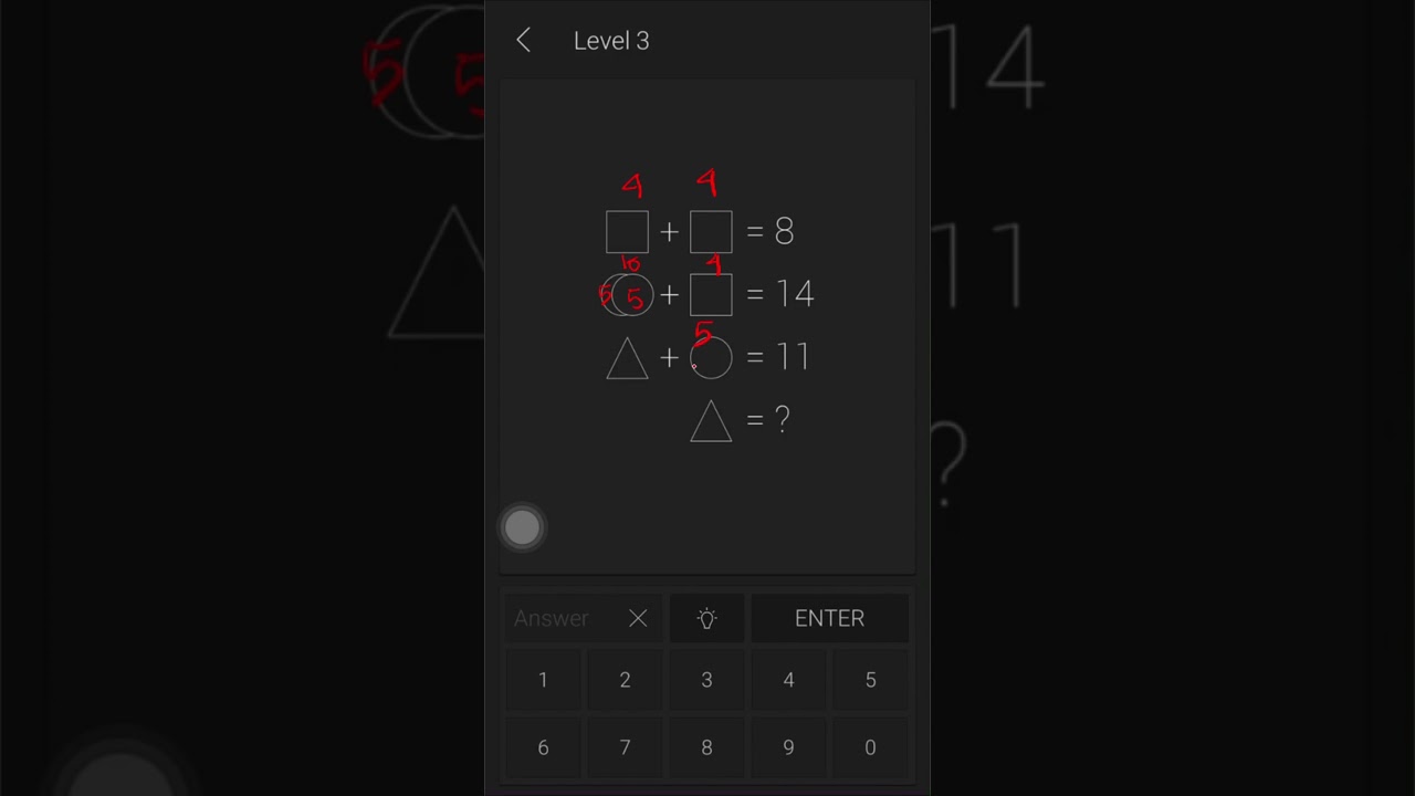Answer Math Riddles Level 3 🎮🎮 Math Riddles: IQ Testest || Math brain || Math Test 