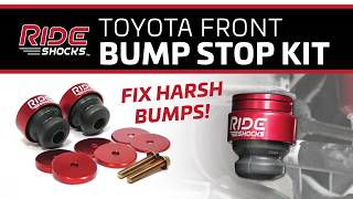 Fix Harsh Ride NOW (Tacoma / 4Runner Bump Stop Upgrade)