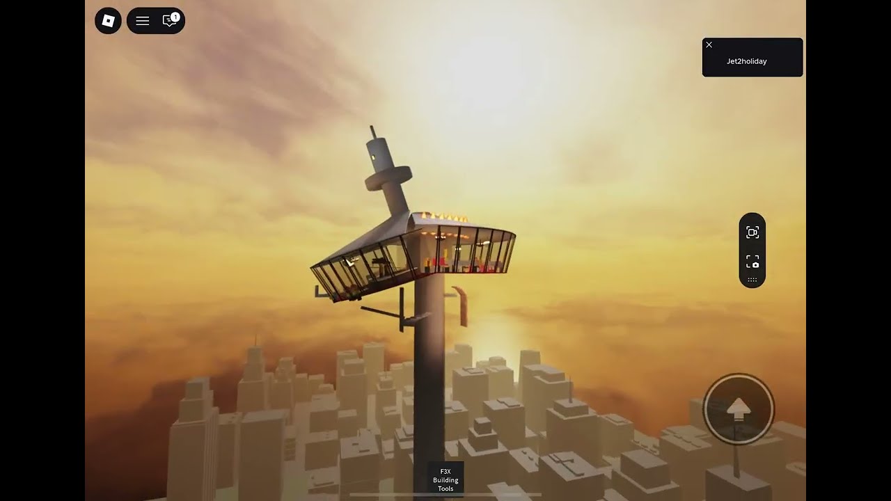 Sky view tower with btools