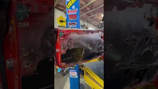 We are working on a 1961 Corvette fixing the doors.