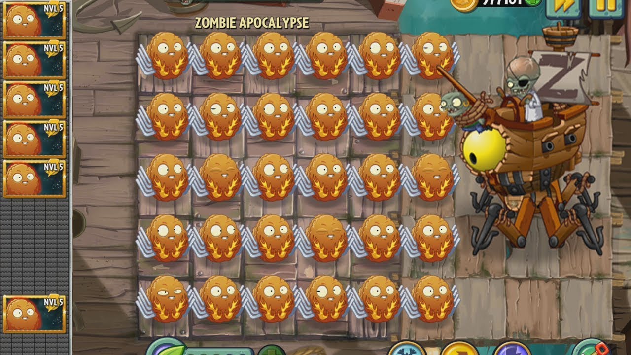 Plants vs Zombies 2 - Explotonuez vs Todos los Zomboss