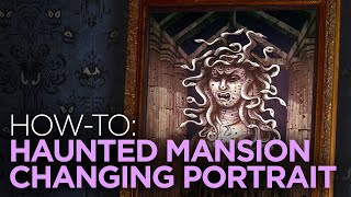 Haunted Mansion Changing Portrait  How It Works