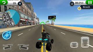 ATV City Traffic Racing Games Android screenshot 5