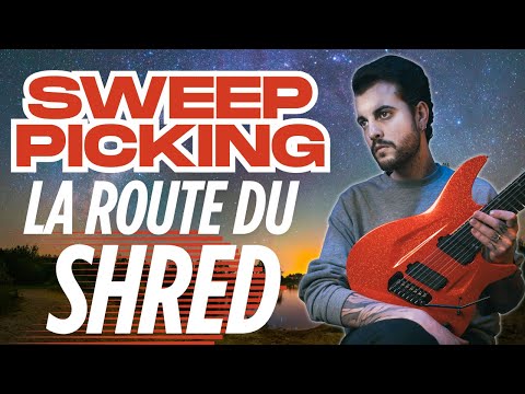 SWEEP PICKING : la route du SHRED - Valère Coignet - Guitare Xtreme Magazine #145