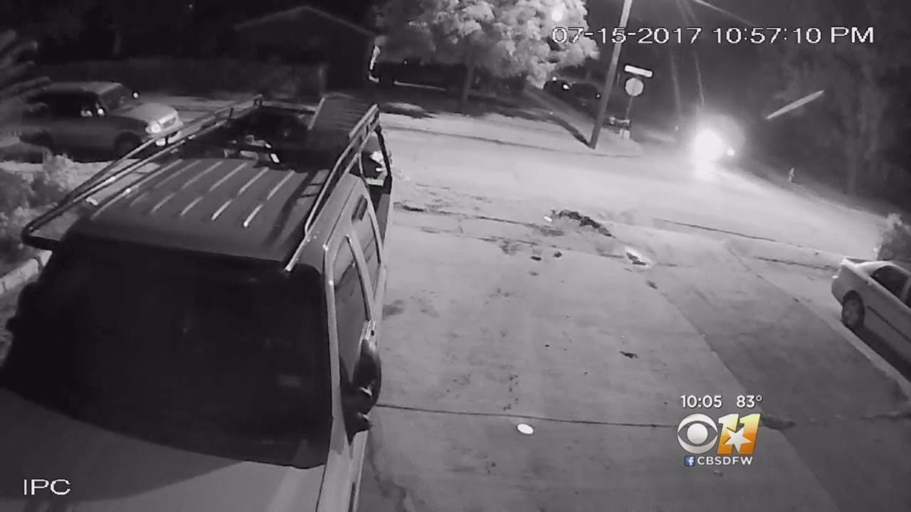 Surveillance Video Shows Deadly DriveBy Shooting In Dallas YouTube