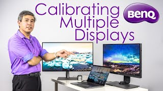How to color calibrate multiple displays setup, laptop, software & hardware calibrated displays! screenshot 4