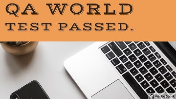 QA WORLD APRIL 2020 TEST WITH ANSWERS.