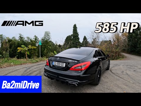 видео: 2013 Mercedes-Benz CLS 63s AMG *BEAST* driving countryside