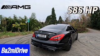 2013 Mercedes-Benz CLS 63s AMG *BEAST* driving countryside