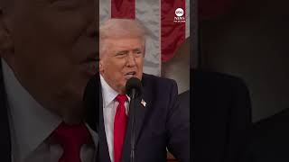 To close his State of the Union address, President Trump paid tribute to America's history