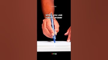 How do erasable pens work? #urday #macro #closeup #howitworks