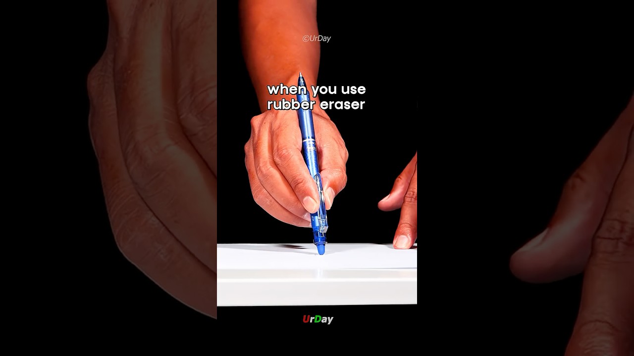How do erasable pens work? 
