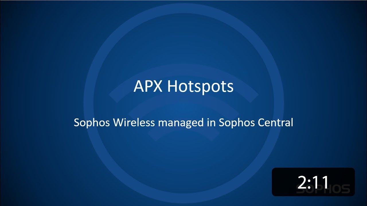 Sophos video thumbnail