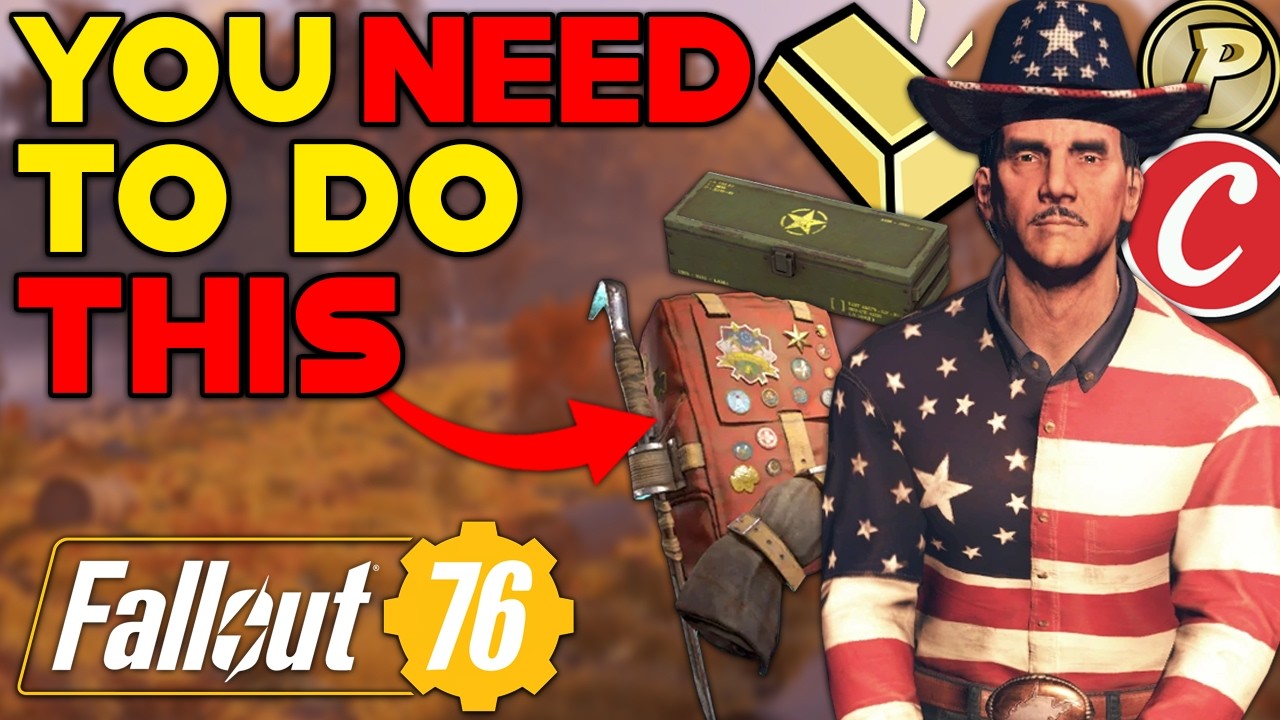 10 THINGS NEW PLAYERS Should Do FIRST In Fallout 76