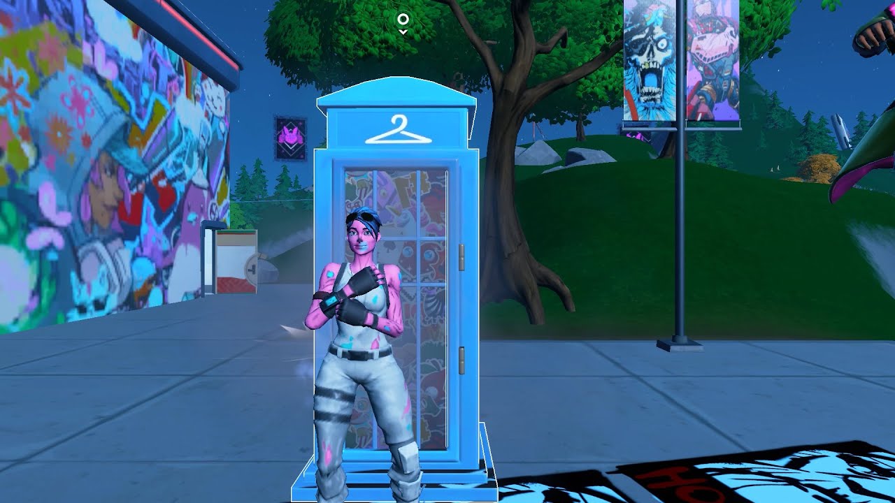 Going Into Party Royale as DEFAULTS Then Turning Into PINK GHOUL TROOPER (RAREST SKIN)