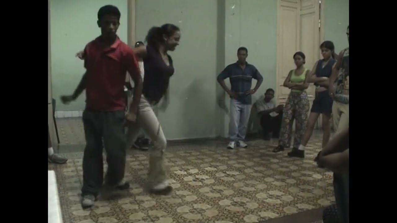 Young Diana Rodriguez Dancing Casino in Santiago 2004
