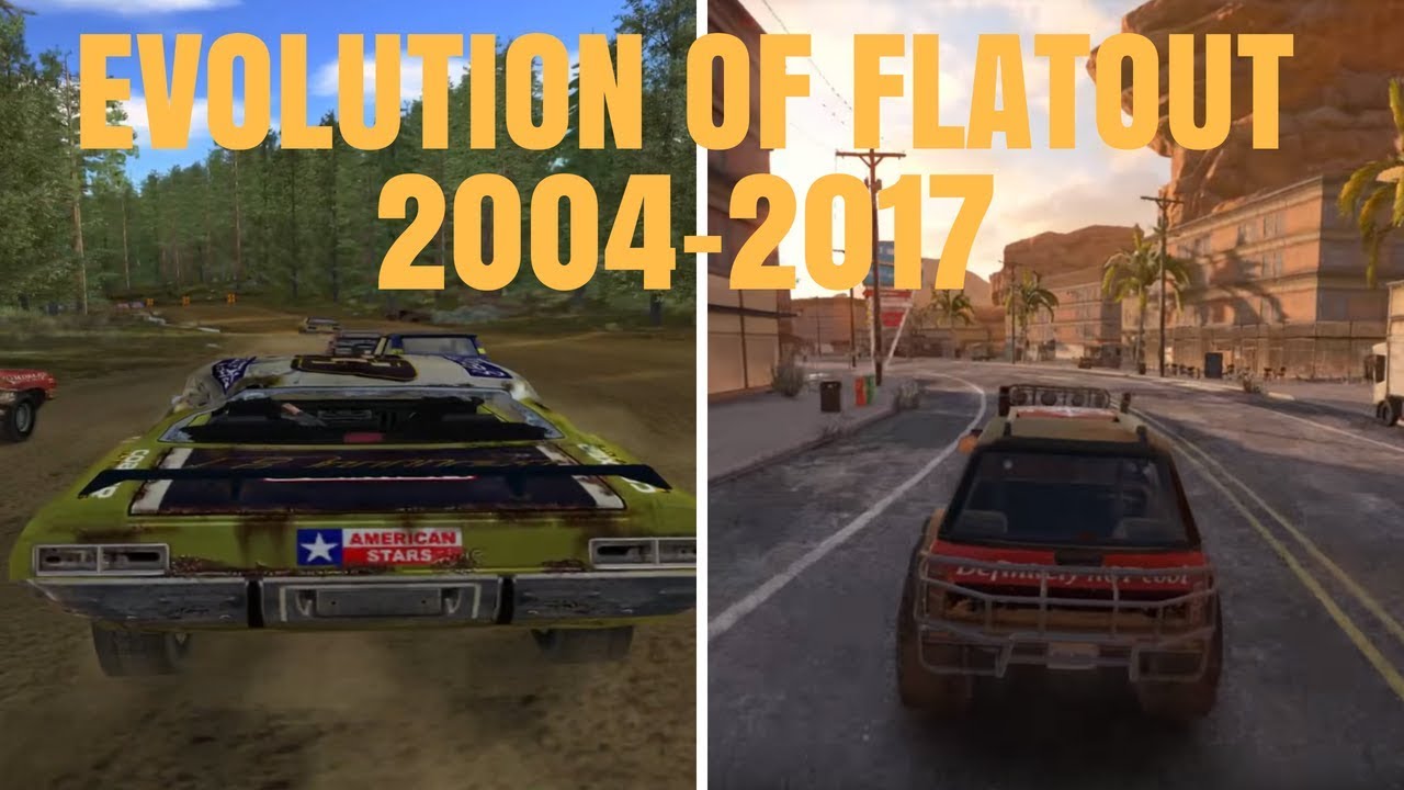Evolution of FlatOut (2004-2017)