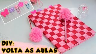 DIY: Volta as aulas - Customize seu material escolar