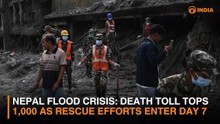 Nepal Flood Crisis: Over 1,000 dead, 4,500 missing as rescue operations enter day 7