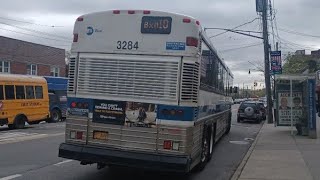 MTA Bus: 2006 MCI D4500CL [3284] on the BxM10 @ Morris Park Av & Williamsbridge Rd