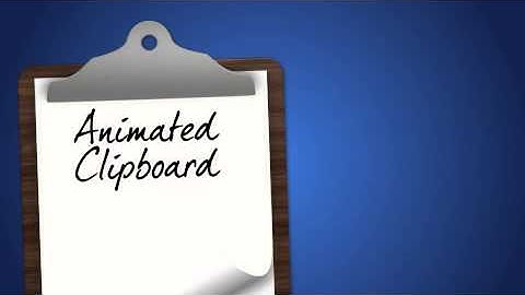 After Effects Project Files - Animated Clipboard With Page Flip | VideoHive