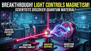Scientists Just Discovered a Quantum Material Where Light Can Control Magnetism