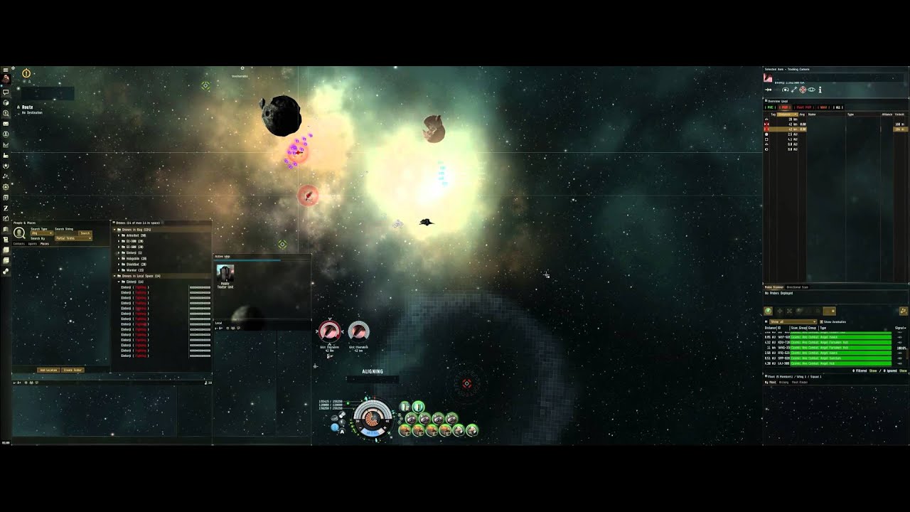 EVE Online Carrier Ratting Chimera [4k] YouTube