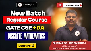 NEW BATCH | LECTURE-2 | GATE CSE-2026/27 | GATE DA-2026/27