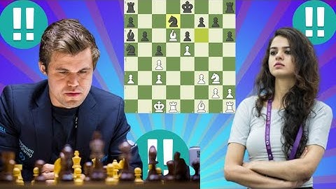 Super Magnus Carlsen vs Tania Sachdev 15