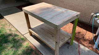 Pallet Wood Build Planting Station