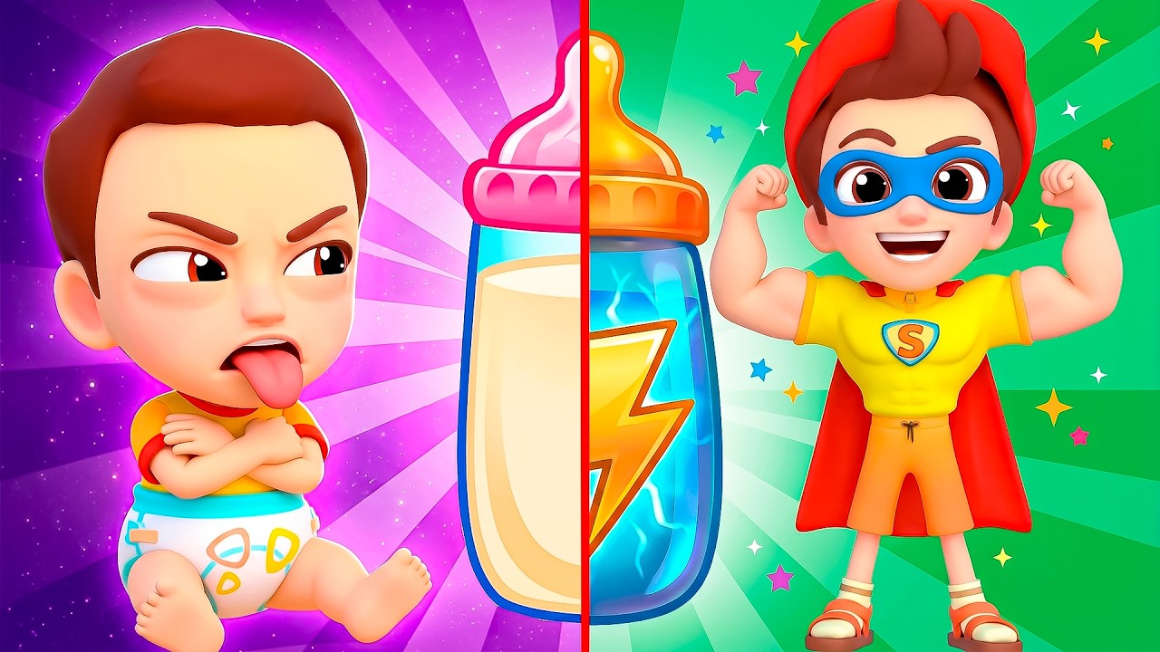 Guarda Superhero Bottle Milk + more Kids Songs by Nomad Kids Cartoon su YouTube Guarda Superhero Bottle Milk + more Kids Songs by Nomad Kids Cartoon su YouTube