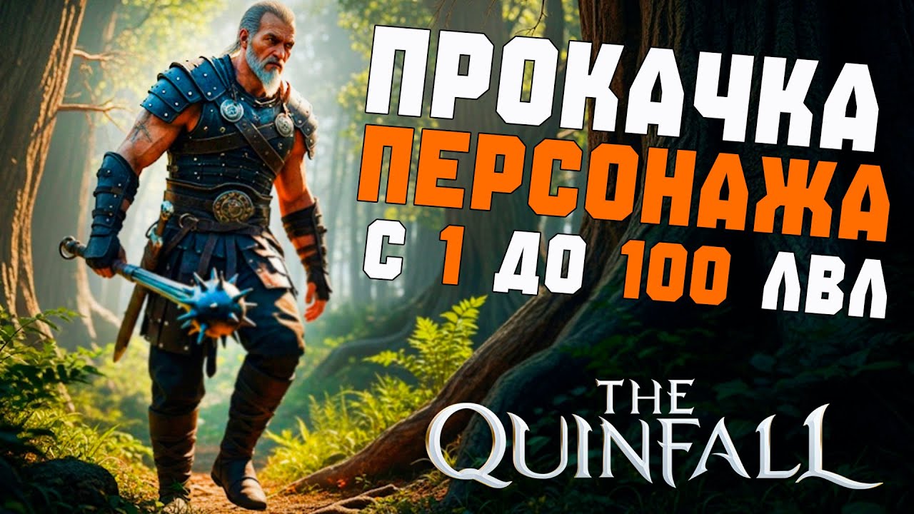 The Quinfall : прокачка персонажа с 1 до 100 лвл. Гайд для новичков