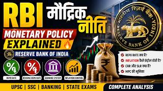 RBI मौद्रिक नीति |  RBI Monetary Policy Explained | Repo Rate, Inflation &amp; Banking System